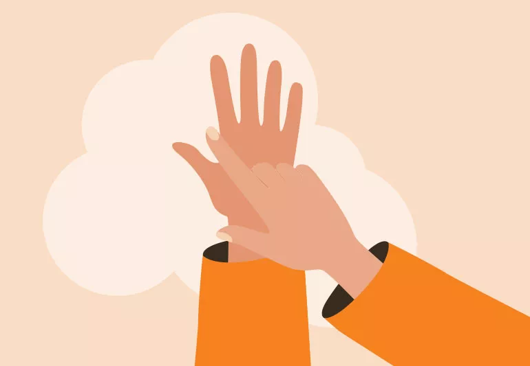 High-Five Breathing